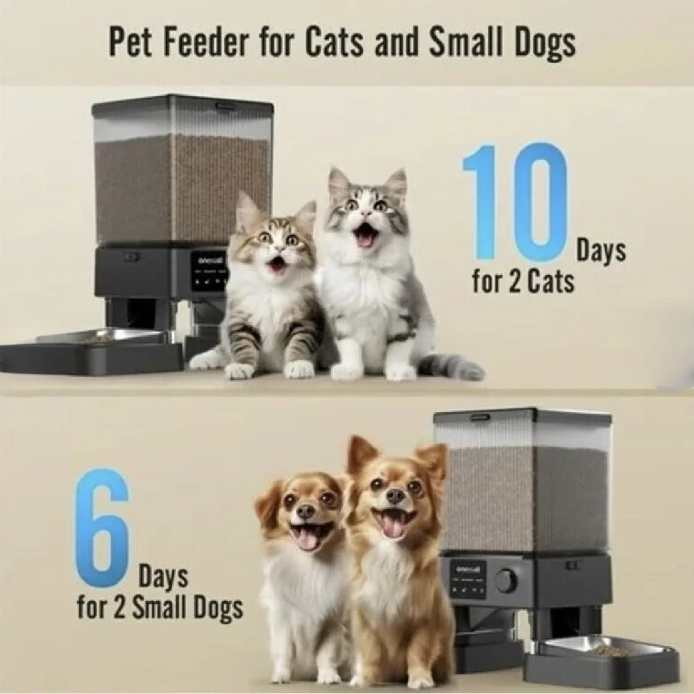 Automatic‎ Pet Feeder with App Control 5G /2.4G WiFi Auto Cat Feeder